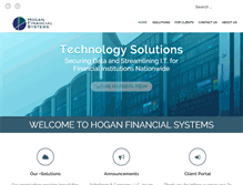 Tablet Screenshot of hoganfin.com